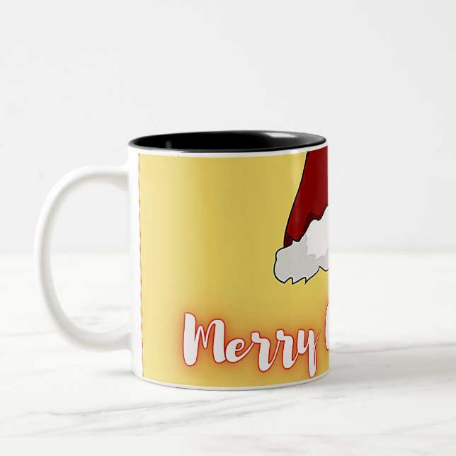 Merry Christmas Tea Mug (Left)