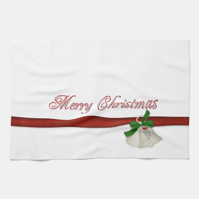 Merry Christmas Tea Towel (Horizontal)