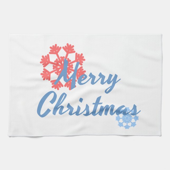 Merry Christmas Tea Towel (Horizontal)
