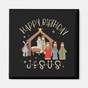 Merry Christmas Tee Uni-christian Family Group Chi Magnet