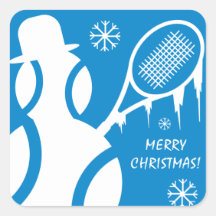 Merry Christmas Tennis Holiday party favour