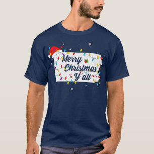 Merry Christmas Texas State Family Group Matching T-Shirt