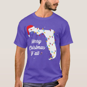 Merry Christmas Texas State Family Group Matching T-Shirt