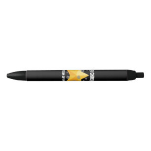 MERRY CHRISTMAS - THE SEASON OF WONDER Star and S Black Ink Pen