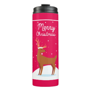 Merry Christmas Thermal Tumbler