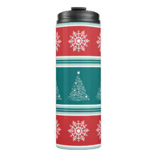 Merry Christmas Thermal Tumbler