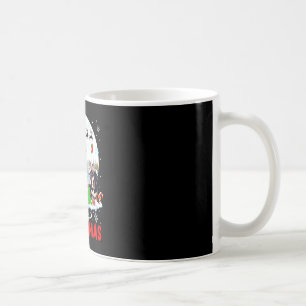 Merry Christmas Three Santa Reindeer Entlebucher M Coffee Mug