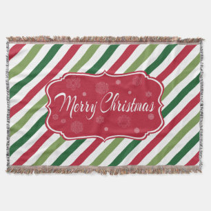 Merry Christmas Throw Blanket