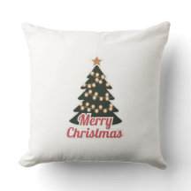 Merry Christmas Throw Pillow: Cosy New Model