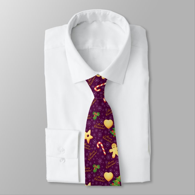 Merry Christmas Tie (Tied)