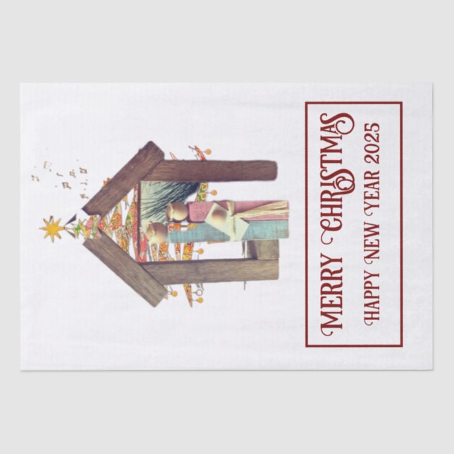 Merry Christmas! Tissue Paper (Front)