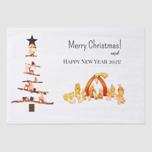 Merry Christmas! Tissue Paper (Front)