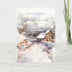 Merry Christmas to a Very Special Friend Christmas Card