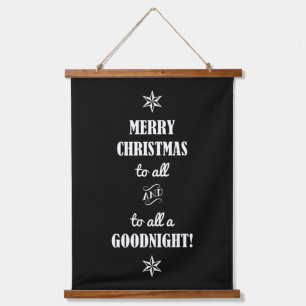 MERRY CHRISTMAS TO ALL... HANGING TAPESTRY