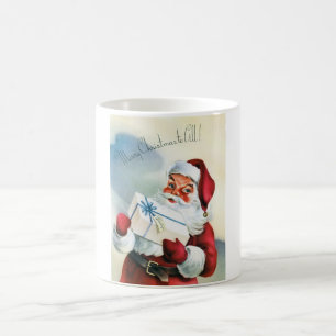 Merry Christmas to All (Vintage Santa Claus) Coffee Mug