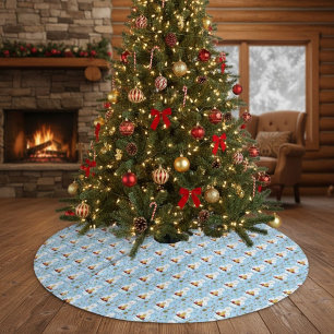 Merry Christmas to an Amazing Beekeeper Brushed Polyester Tree Skirt