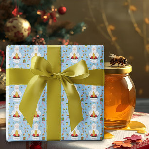 Merry Christmas to an Amazing Beekeeper Wrapping Paper