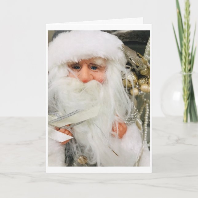 MERRY CHRISTMAS TO "FAMILY AND FRIENDS" HOLIDAY CARD (Front)