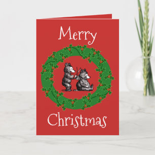 Merry Christmas to Hairdresser Holiday Card