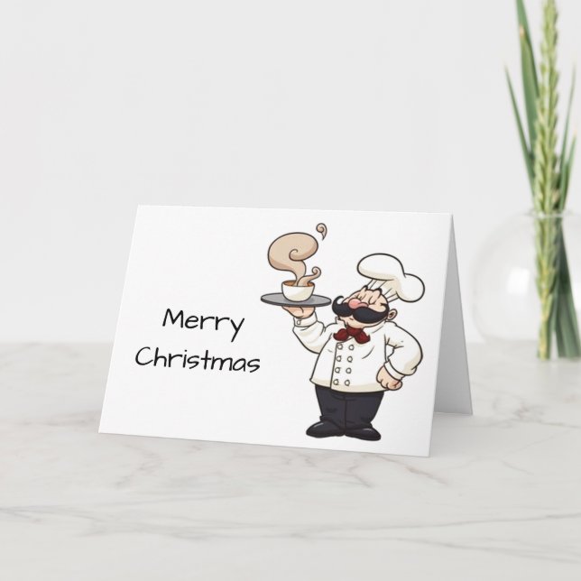 *MERRY CHRISTMAS* TO MY ***FAVORITE CHEF*** CARD (Front)