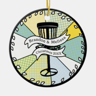 Merry Christmas to my Favourite Disc Golfer  Ceramic Ornament