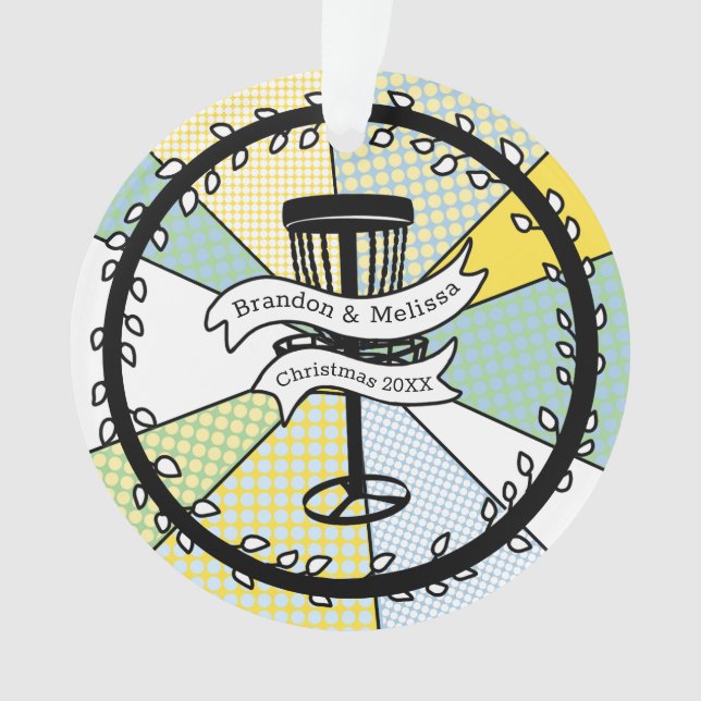 Merry Christmas to my Favourite Disc Golfer   Ornament (Front)