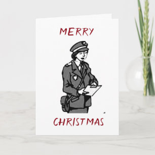 *MERRY CHRISTMAS* TO MY ***HARD WORKING WIFE*** HOLIDAY CARD