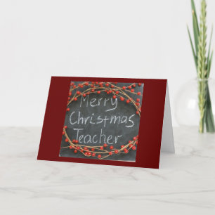 ****MERRY CHRISTMAS**** TO MY **TEACHER** CARD