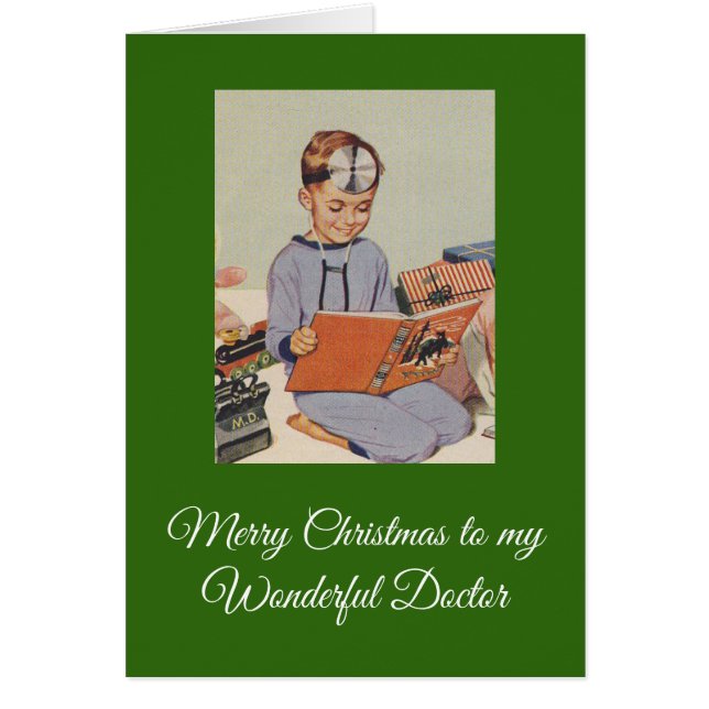 Merry Christmas to my Wonderful Doctor (Front)