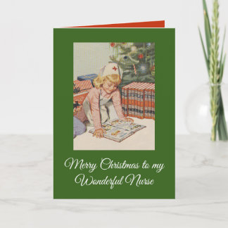 Merry Christmas to my Wonderful Nurse Holiday Card
