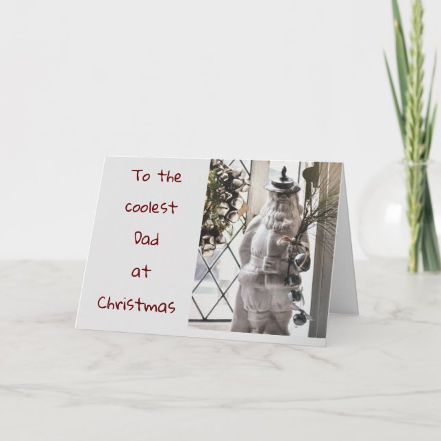 **MERRY CHRISTMAS** to the **COOLEST DAY** Holiday Card (Front)