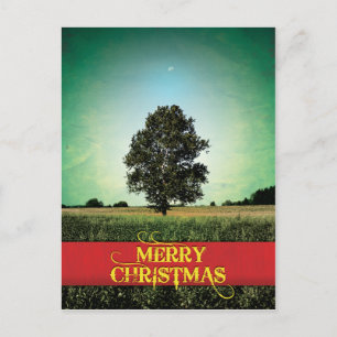 Merry Christmas - To The Heavens Holiday Postcard
