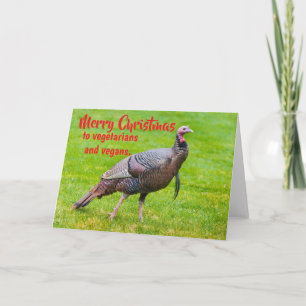 Merry Christmas to vegetarians and vegans. Card