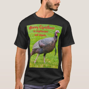 Merry Christmas to vegetarians & vegans T-Shirt