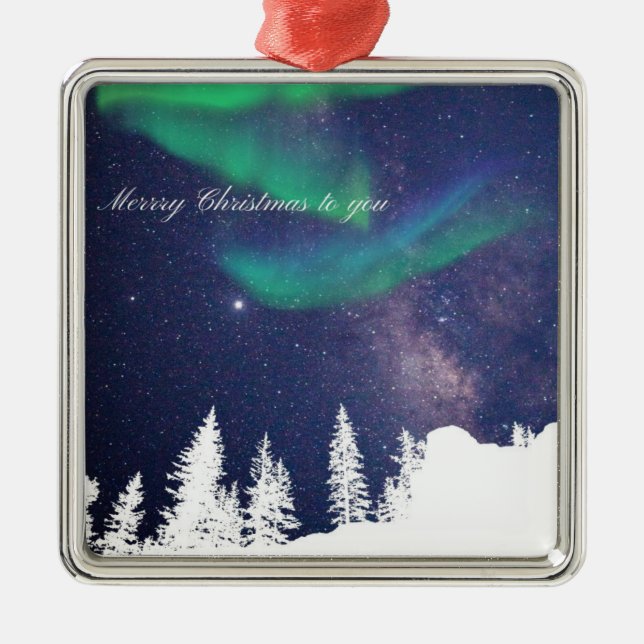 Merry Christmas to You Metal Ornament (Front)