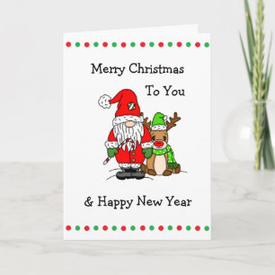 Merry Christmas To You   Surprise Colouring Page Card