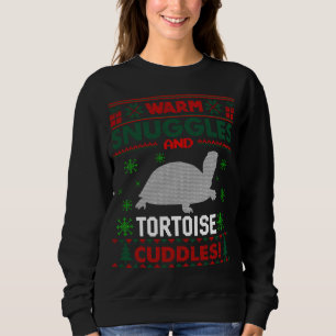 Merry Christmas Tortoise Lovers Ugly Christmas Swe Sweatshirt