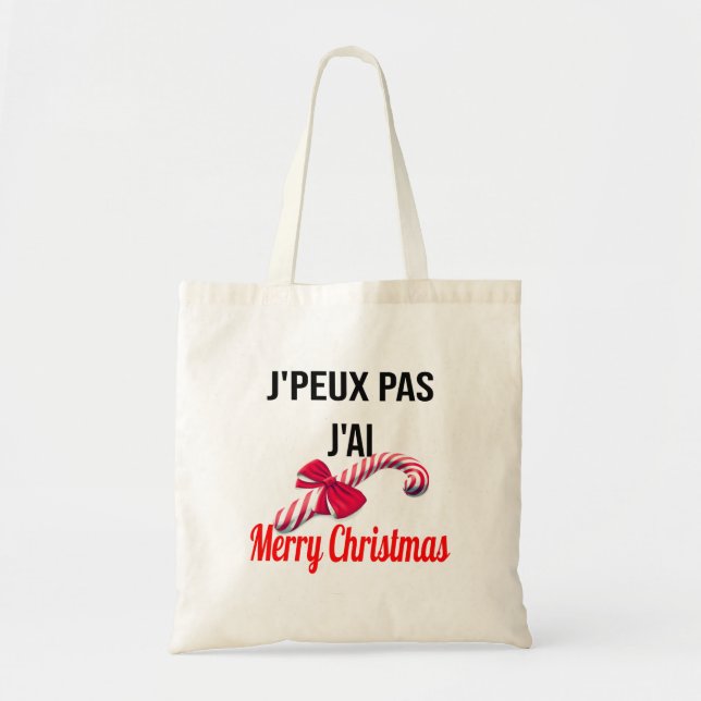 Merry Christmas Tote Bag (Front)