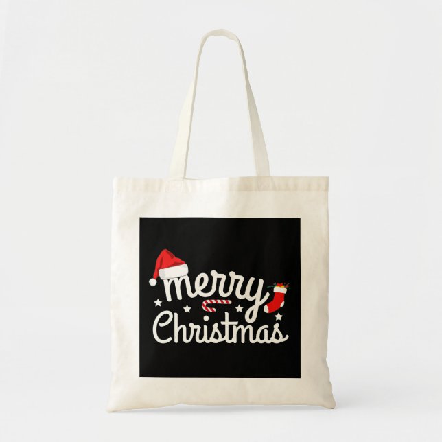 Merry Christmas  Tote Bag (Front)