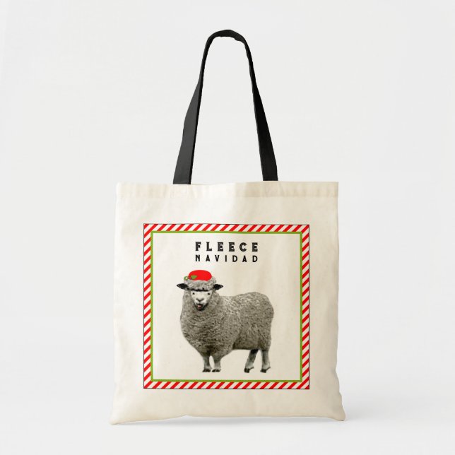 Merry Christmas Tote Bag (Front)