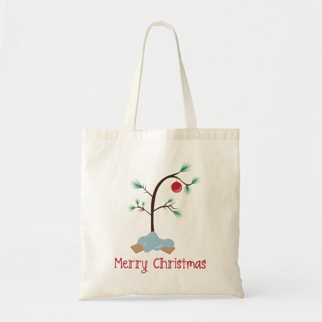 Merry Christmas Tote Bag (Front)
