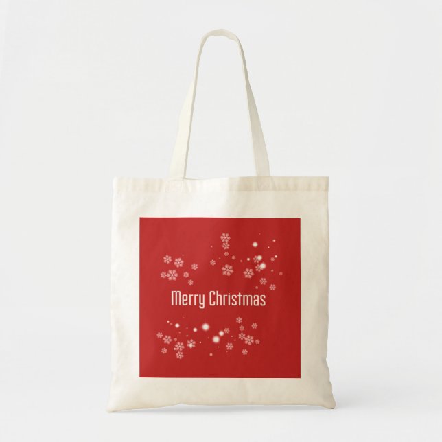 Merry Christmas Tote Bag (Front)