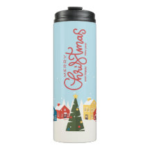 Merry Christmas Travel Mug | Festive Holiday 