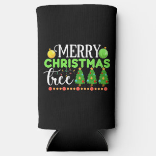 Merry Christmas Tree-34564 Seltzer Can Cooler