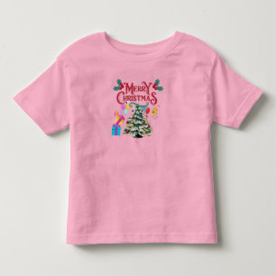Merry Christmas tree and gift Toddler T-Shirt