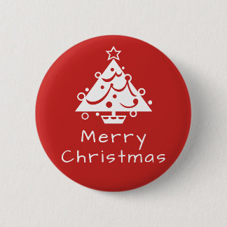 Merry Christmas Tree Badge