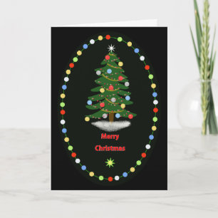 Merry Christmas Tree Card