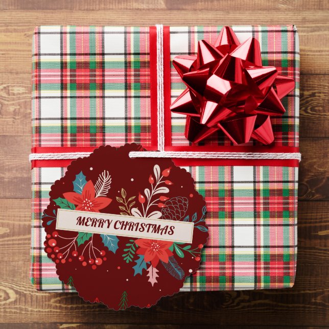 Merry Christmas  Tree Decoration Card (Insitu (Gift))