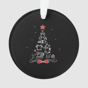 Merry Christmas Tree Sewing Crochet Tools, Ornament