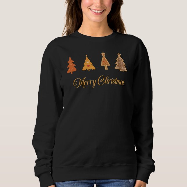 Merry Christmas Tree Sweatshirt (Front)
